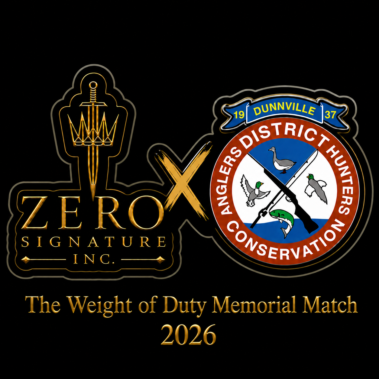 The Weight of Duty Memorial Match 2026 sticker